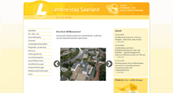 Desktop Screenshot of landkreistag-saarland.de